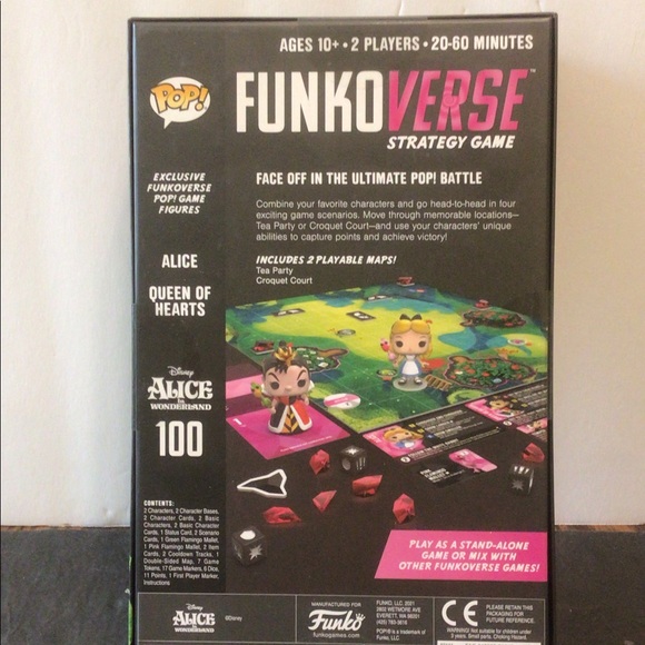 NIB Funkoverse Alice in Wonderland Funko games - Picture 4 of 5